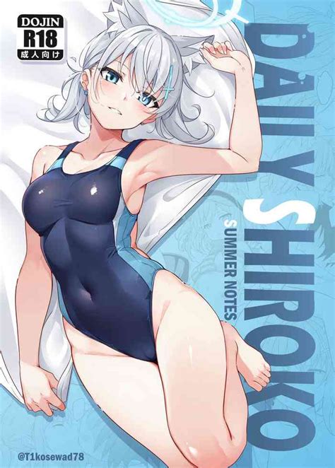 Daily Shiroko Summer Notes Nhentai Hentai Doujinshi And Manga