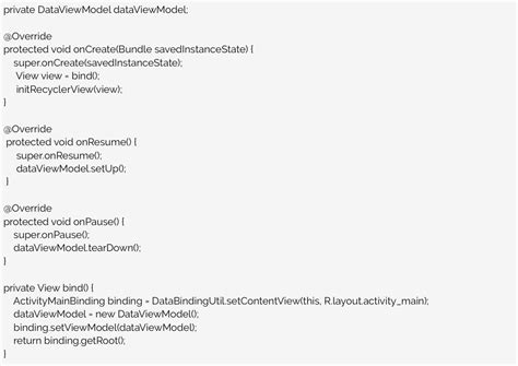 Android Data Binding With Recyclerviews And Mvvm A Clean Coding Approach Phunware