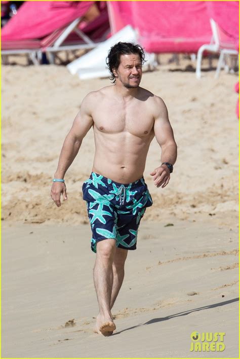 Mark Wahlberg S Muscles Are On Point For Some Beach Football Photo