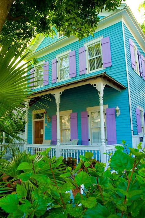 The Most Colorful Houses In The South House Colors Beach House Decor