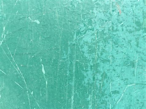 Teal Green Scratched And Chipping Paint Free Textures