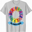 Amazon.com: All Cancer Matter Shirt Apparel Cancer Support Tee T-shirt ...