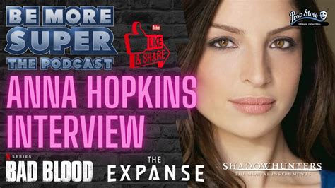The Expanse Anna Hopkins Aka Monica Stuart From The Hit Show Joins Us
