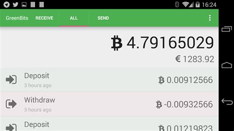 Discover the world's most popular bitcoin wallet. GreenBits Bitcoin Wallet - Android Apps on Google Play