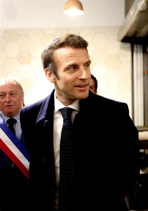 Photo Le Président De La République Française Et Candidat Du Parti