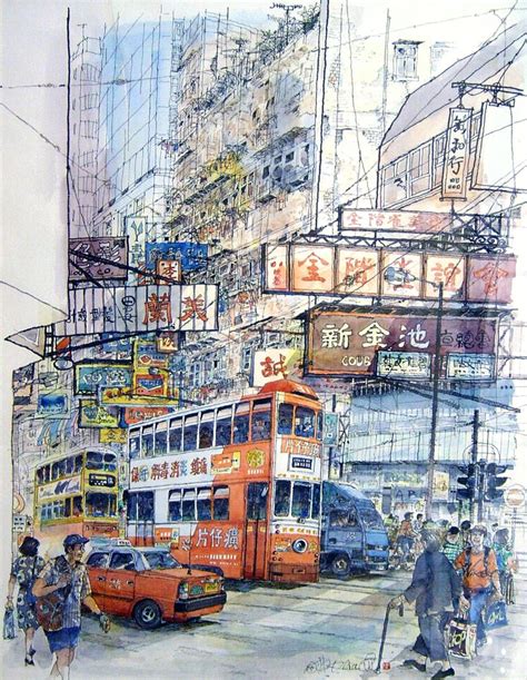 Chan Kau On, Hong Kong Nostalgia, 65x49.5cm #art #gallery ...