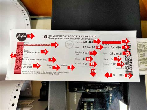 Memahami Setiap Bagian Pada Boarding Pass Airasia Ishabripedia Us