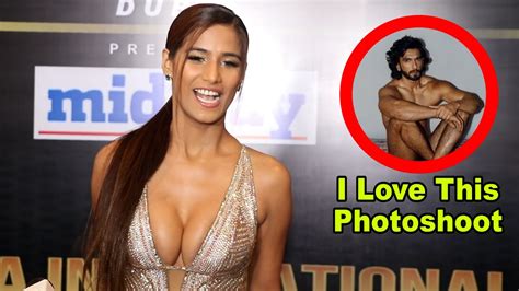 Its Like Mirror For Me Poonam Pandey Hot Reaction On Ranveer Singh Naked Photoshoot Youtube