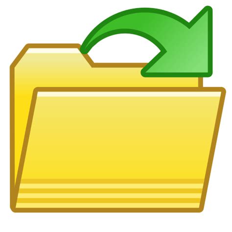 Folder Open File Icon