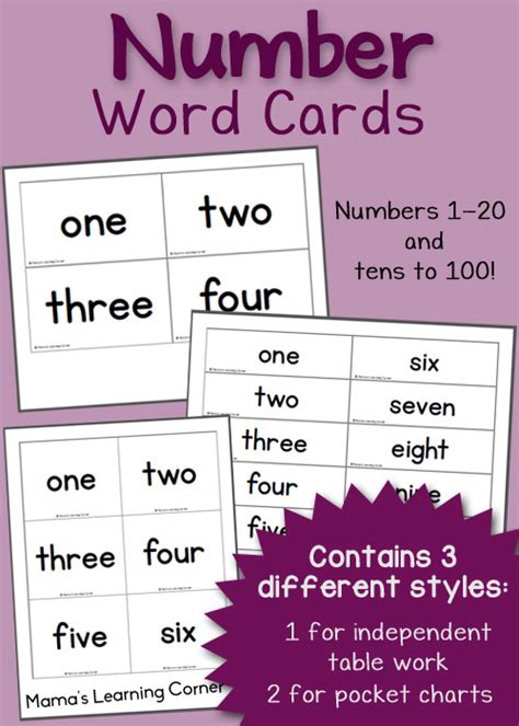 Nnumber Cards 1 100 Printable Template Printable