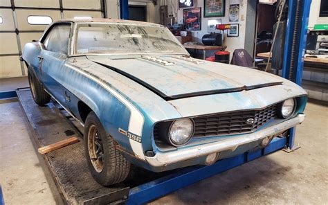 1969 Camaro Ss 396 L78 With An M22 Barn Finds