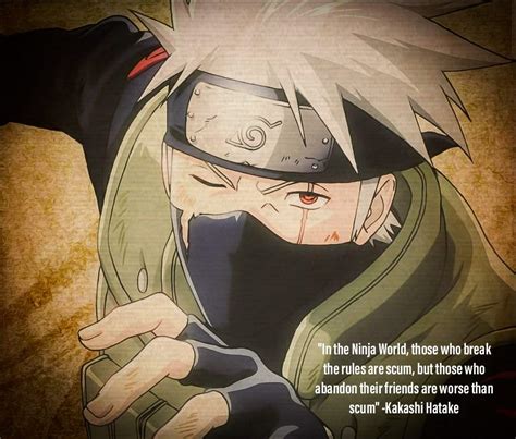 ~kakashi Hatake And Quotes~ Naruto Amino