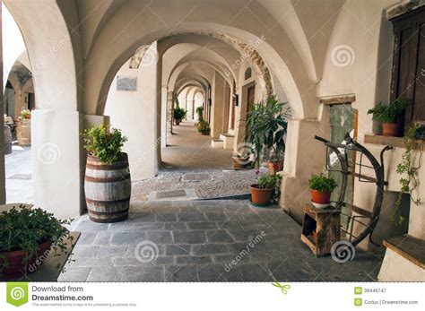 Italian Arcade Stock Image Image Of Architecture Columns