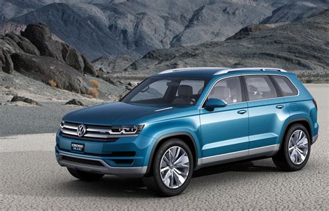 New Volkswagen Suv Concept Makes Global Debut At Detroit Show