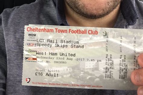West Ham United Tickets Snapped Up By Season Ticket Holders Gloucestershire Live