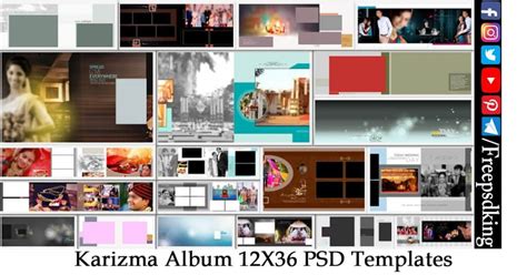 Karizma Album 12x36 Psd Templates Free Download