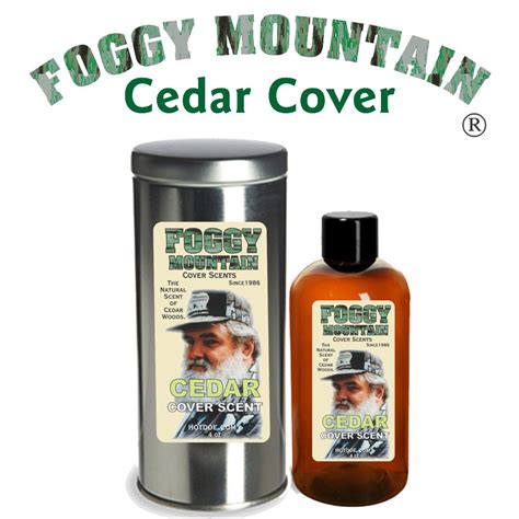 Foggy Mountain Cedar Tree Cover Scent Cedar Aroma