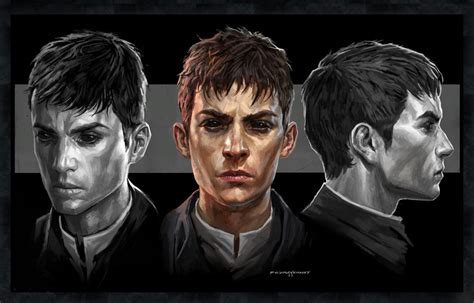The Outsider Concept Art Characters Game Concept Art