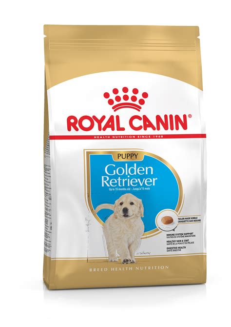 The formula contains beneficial ingredients. Golden Retriever Puppy Dry - Royal Canin