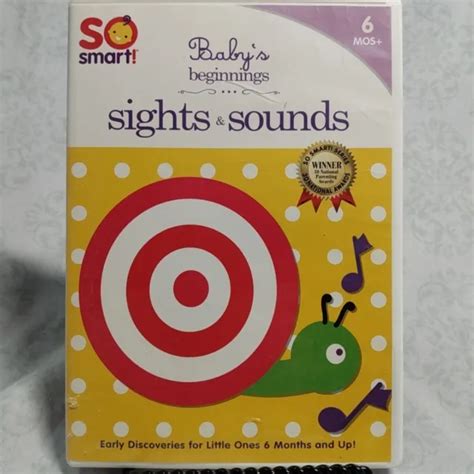 50 Off 10 So Smart Babys Beginnings Sights And Sounds Dvd 497