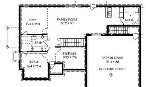 20 Cool Garage In Basement House Plans Architecture Plans