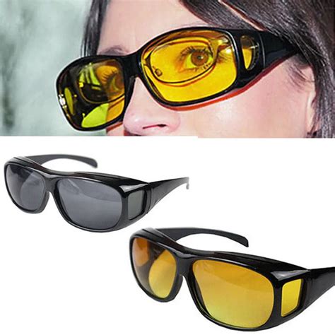 oulylan vision over wrap around glasses safety night driving glasses goggles anti glare