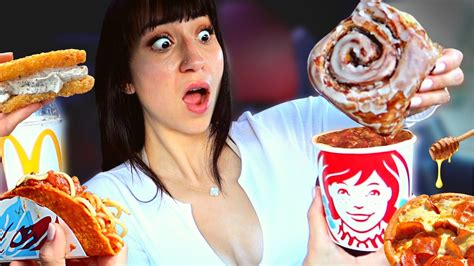 I Ate MIND-BLOWING Food Combos You NEVER Knew Existed! - YouTube