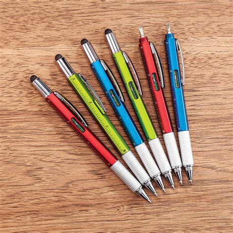 6 In 1 Multifunctional Pen Multitool Multi Tool Pen Miles Kimball