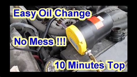 There are only 3 major steps and a few precautions and considerations but otherwise anyone can learn how to do it. Lawn Mower Oil Extractor Pump | Tyres2c