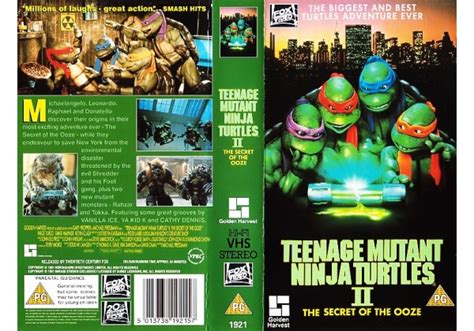 Teenage Mutant Ninja Turtles Ii Secret Of The Ooze 1991 On Fox