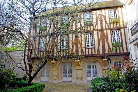 Half Timbered House In The Rue De Braque Paris French Moments