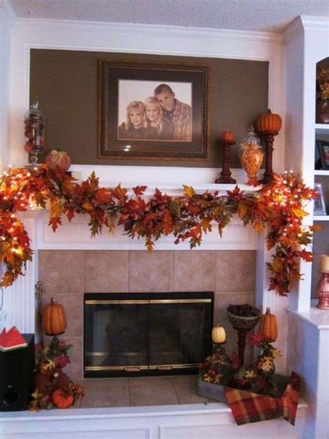 90 Cozy Rustic Fall Mantel Decoration Ideas You Can Apply For Your