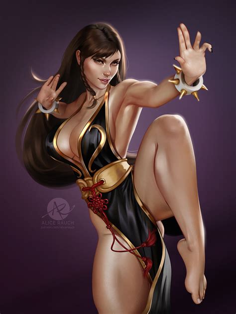 Chun Li Battle Dress By AliceRauch Hentai Foundry