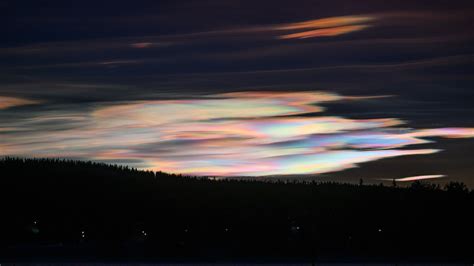 Spectacular Rainbow Clouds Light Up Northern Skies In A Rare