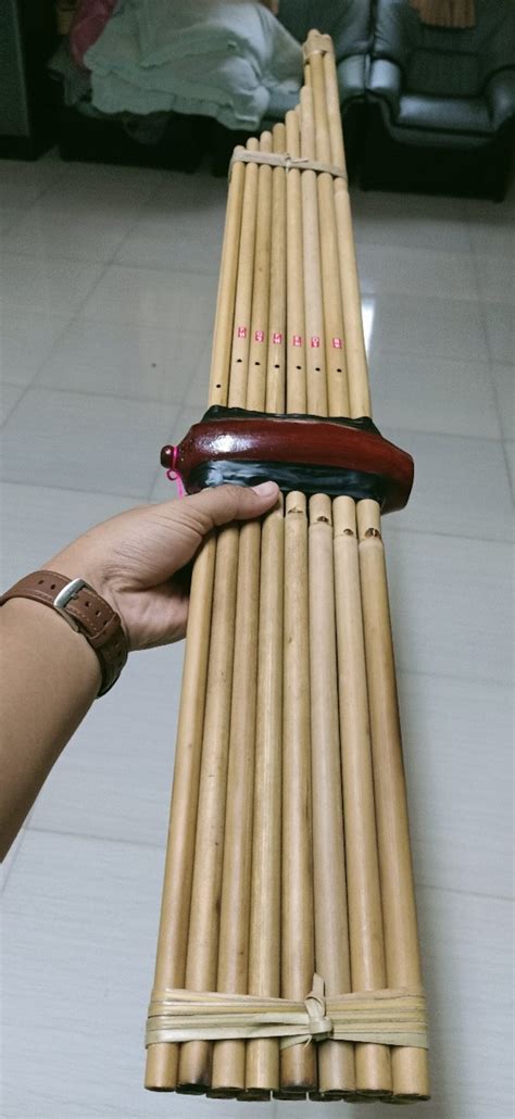 Thai Khaen Bamboo Isan Laos Órgano De Boca Instrumento Musical Etsy