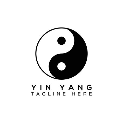 Yin Yang Logo Design 17476777 Vector Art At Vecteezy