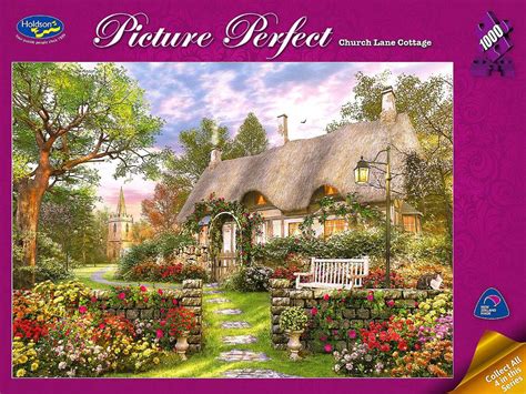 Picture Perfect Church Lane Cottage Holdson Jigsaw Puzzle