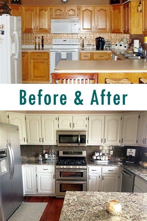 A kitchen without cabinets is like a recipe for a clutter headache. Kitchen cabinets makeover - give yourself a new kitchen ...