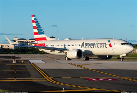 N318sf American Airlines Boeing 737 8 Max Photo By Hr Planespotter Id