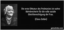 Clara Zetkin Zitate | Leben Zitate