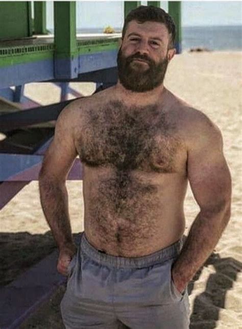 pin by gagabowie on bear beach party ☀️️⛱️ sexy bearded men bearded men hot hairy chested men