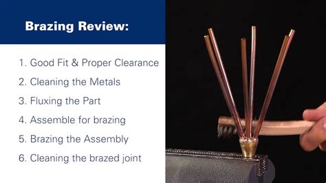 Fundamentals Of Brazing 6 Cleaning The Joint Youtube
