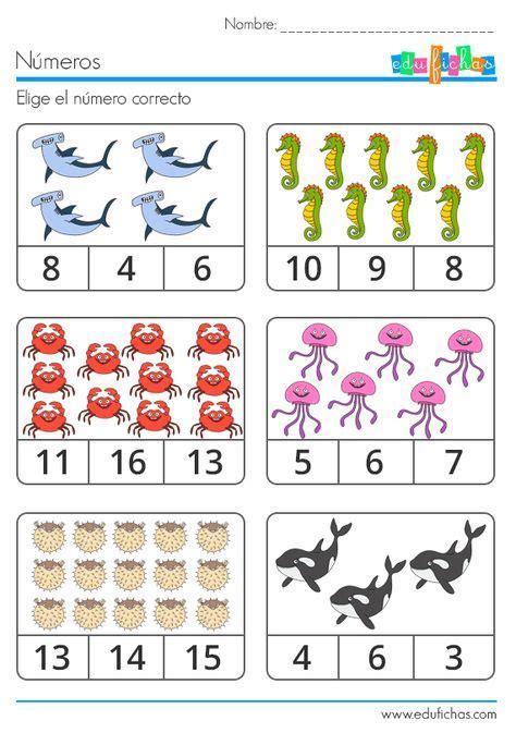 RecopilaciÓn De Tarjetas Para Contar Cantidades Matemática Montessori