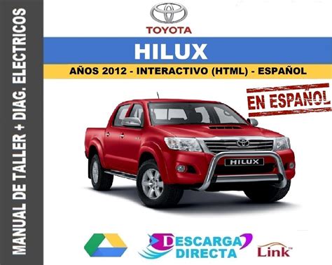 Manual De Taller Diagramas Eléctricos Toyota Hilux 2012 Español