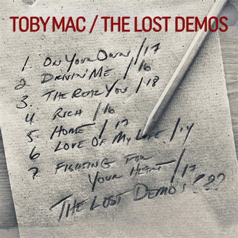 Tobymac The Lost Demos Lyrics And Tracklist Genius