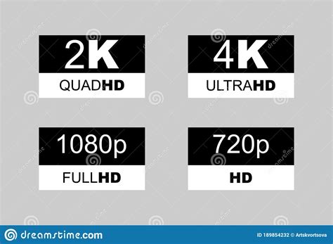 4k Ultrahd 2k Quadhd 1080 Fullhd 720 Hd Dimensions Of Video Video