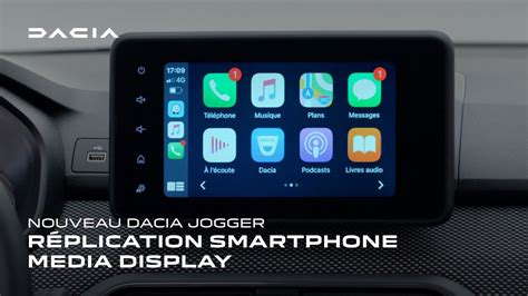 Nouveau Dacia Jogger R Plication Smartphone M Dia Nav Dacia Youtube
