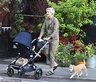 Agyness Deyn looks every inch the doting mother as she takes her baby ...