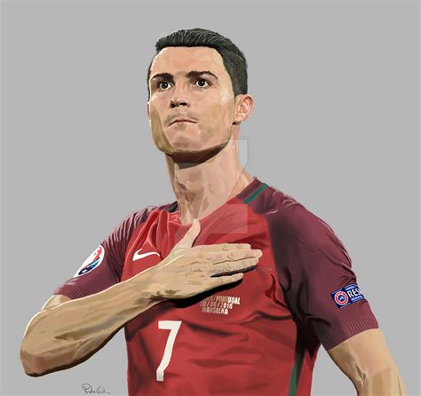 Cristiano Ronaldo Illustration By Uptighturbanite On Deviantart