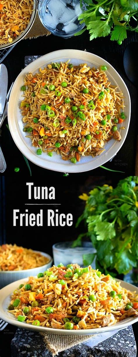 Our collection of canned tuna recipes shows off how versatile tuna fish is, from family meals and casseroles to gourmet canned tuna recipes. Tuna Fried Rice | Video | Nish Kitchen | Tuna fried rice ...